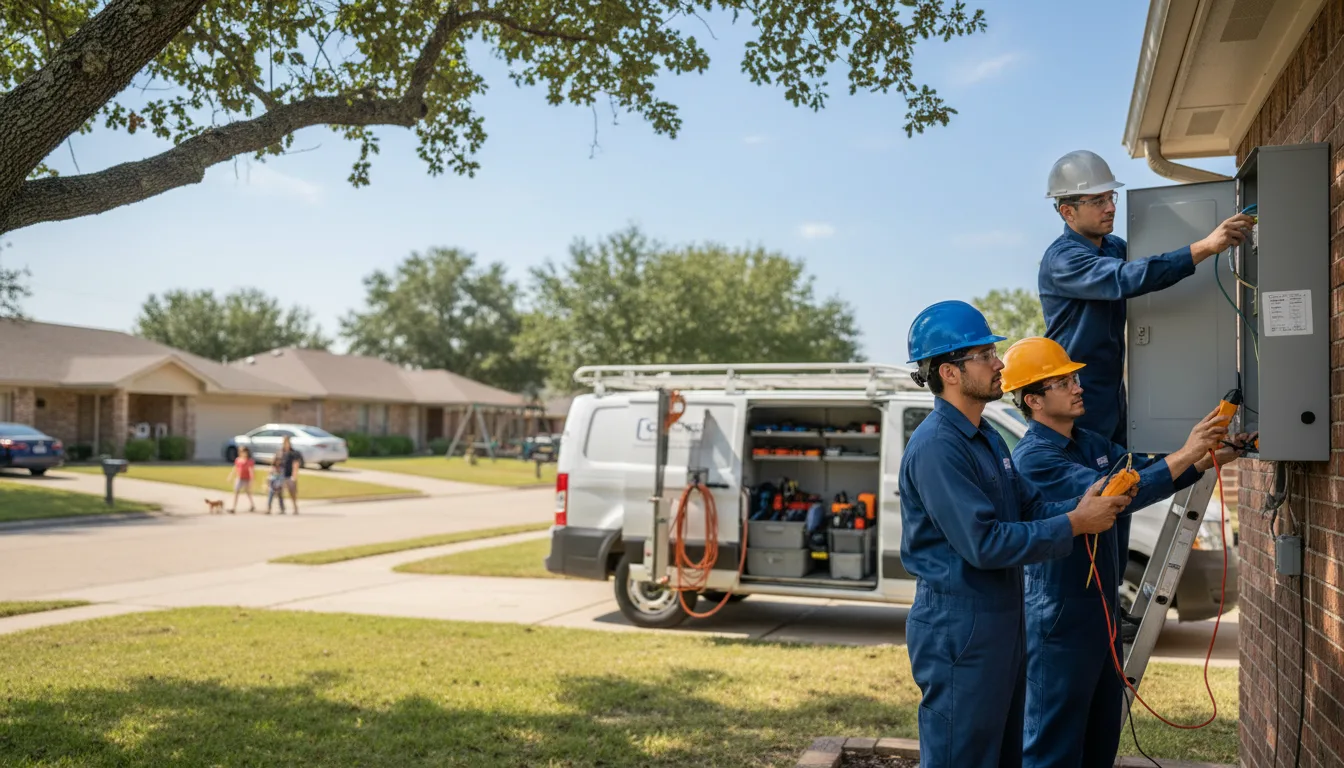 Certified electrician providing emergency electrical services in Cayuga, IN